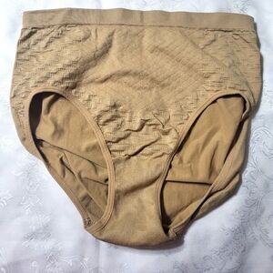 Chiara Vicci nude or cream shaper panties women's XXL  #2631